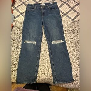 Levi strauss,straight easy straight jeans size 14